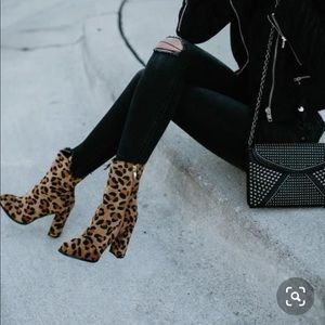 Vici On the Prowl leopard bootie
